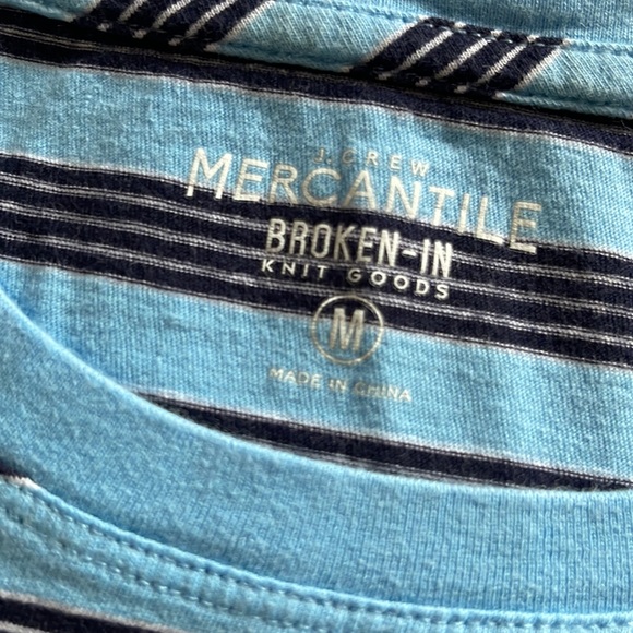 J. Crew Striped Mercantile Tee - Picture 2 of 3